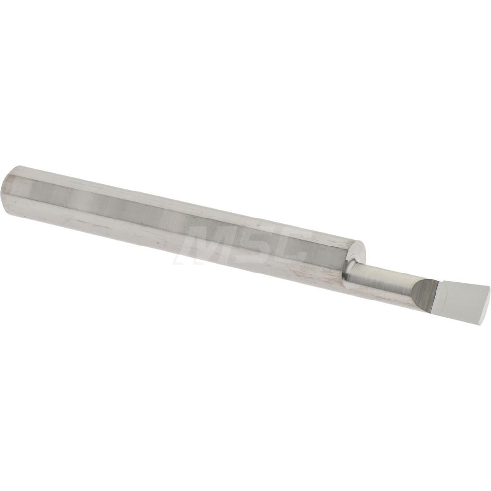 Accupro B180600R Corner Radius Boring Bar 0.18" Min Bore, 0.6" Max Depth, Right Hand Cut, Submicron Solid Carbide