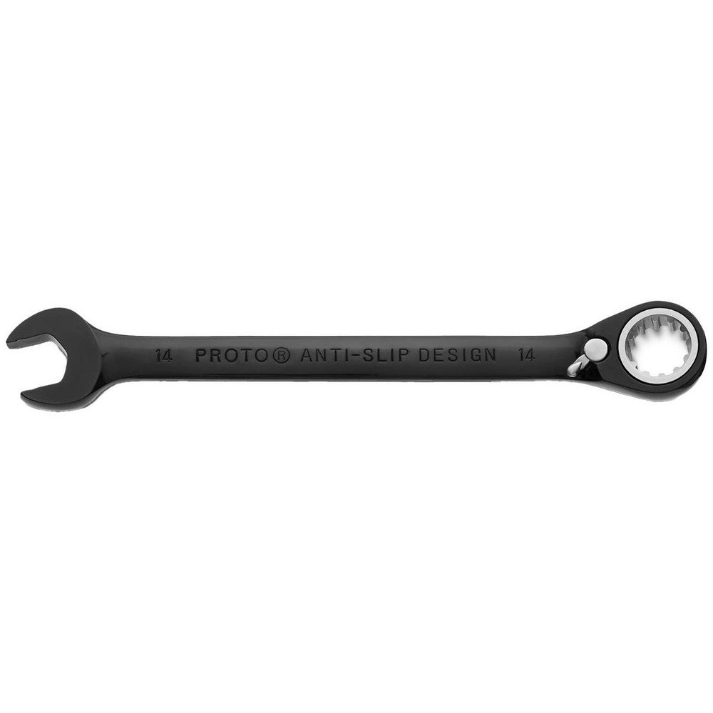Proto JSCVM14 Combination Wrench 14.00 mm Head Size, 15 deg Offset