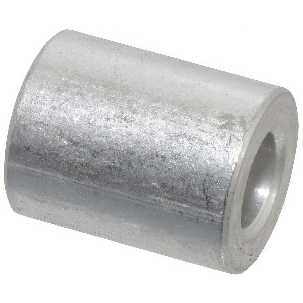 Electro Hardware S1367-M04-F16-K Round Circuit Board Spacer 1/4" Screw, 5/8" OAL, 0.257" ID, 1/2" OD, Aluminum