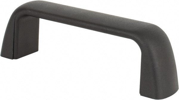 J.W. Winco 8300847 4.13" Center to Center, Black Matte Finish Plastic Pull Handle