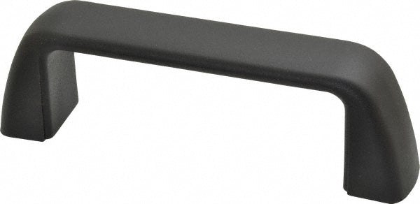 J.W. Winco 8300874 4.33" Center to Center, Black Matte Finish Plastic Pull Handle