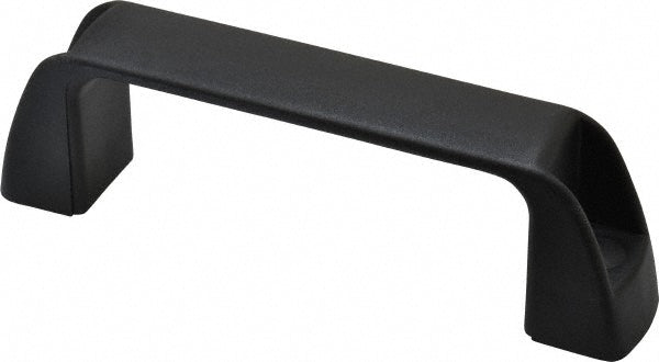 J.W. Winco 8300877 4.61" Center to Center, Black Matte Finish Plastic Pull Handle