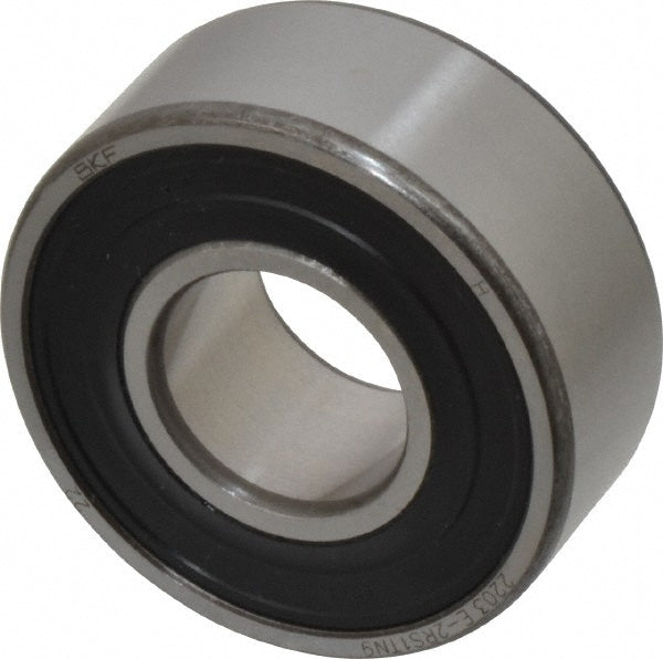 SKF 2203 E-2RS1TN9 Self-Aligning Ball Bearing 17 mm Bore Dia, 40 mm OD, 16 mm OAW, Double Seal