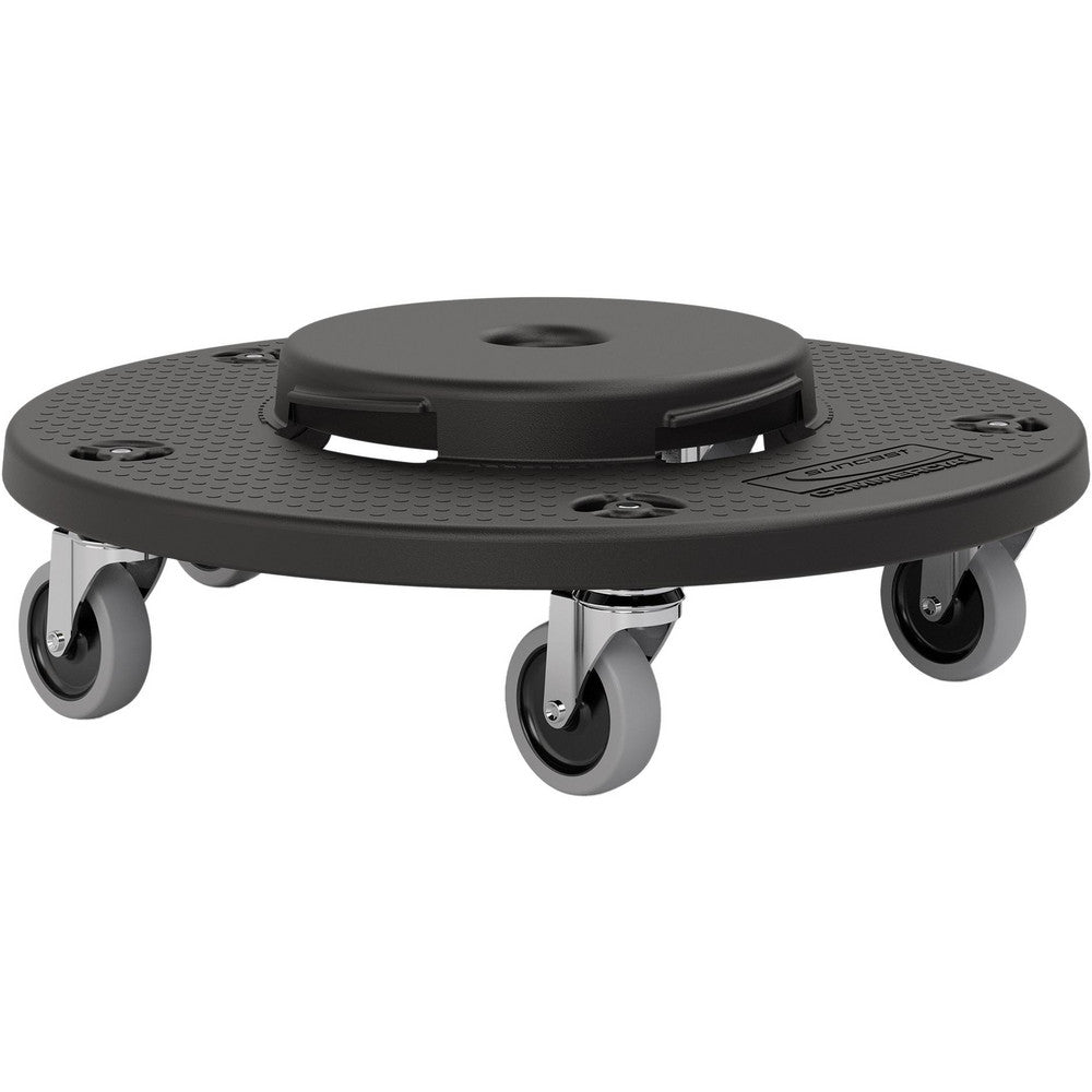 Suncast TCUDOLLY2A Trash Can Dollies Product Type Caster Dolly  Dolly Shape Round  Compatible Container Capacity Suncast 32, 44 & 55 Gallon Trash Cans  Compatible Container Series Suncast Commerical Slim Trash Cans  Material HDPE  Load Capacity 350