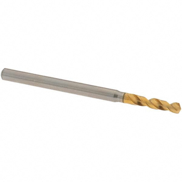 OSG 8595256 Screw Machine Length Drill Bit 2.56 mm (0.1008) Dia, 130 deg, Vanadium High Speed Steel