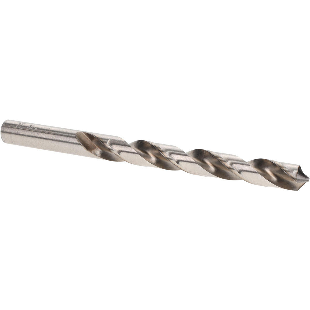Titan USA CD40628 Jobber Drill 7/16" Dia, 118 deg Point, High Speed Steel