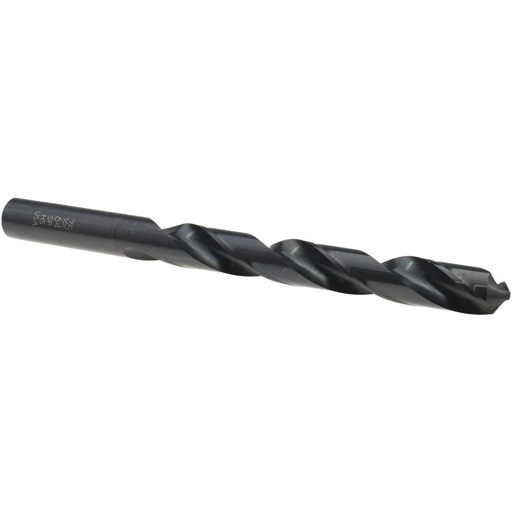 Titan USA CD40035 Jobber Drill 35/64" Dia, 118 deg Point, High Speed Steel