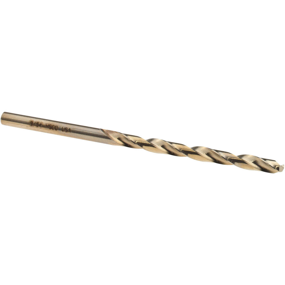 Titan USA CD50009 Jobber Drill 9/64" Dia, 135 deg Point, Cobalt