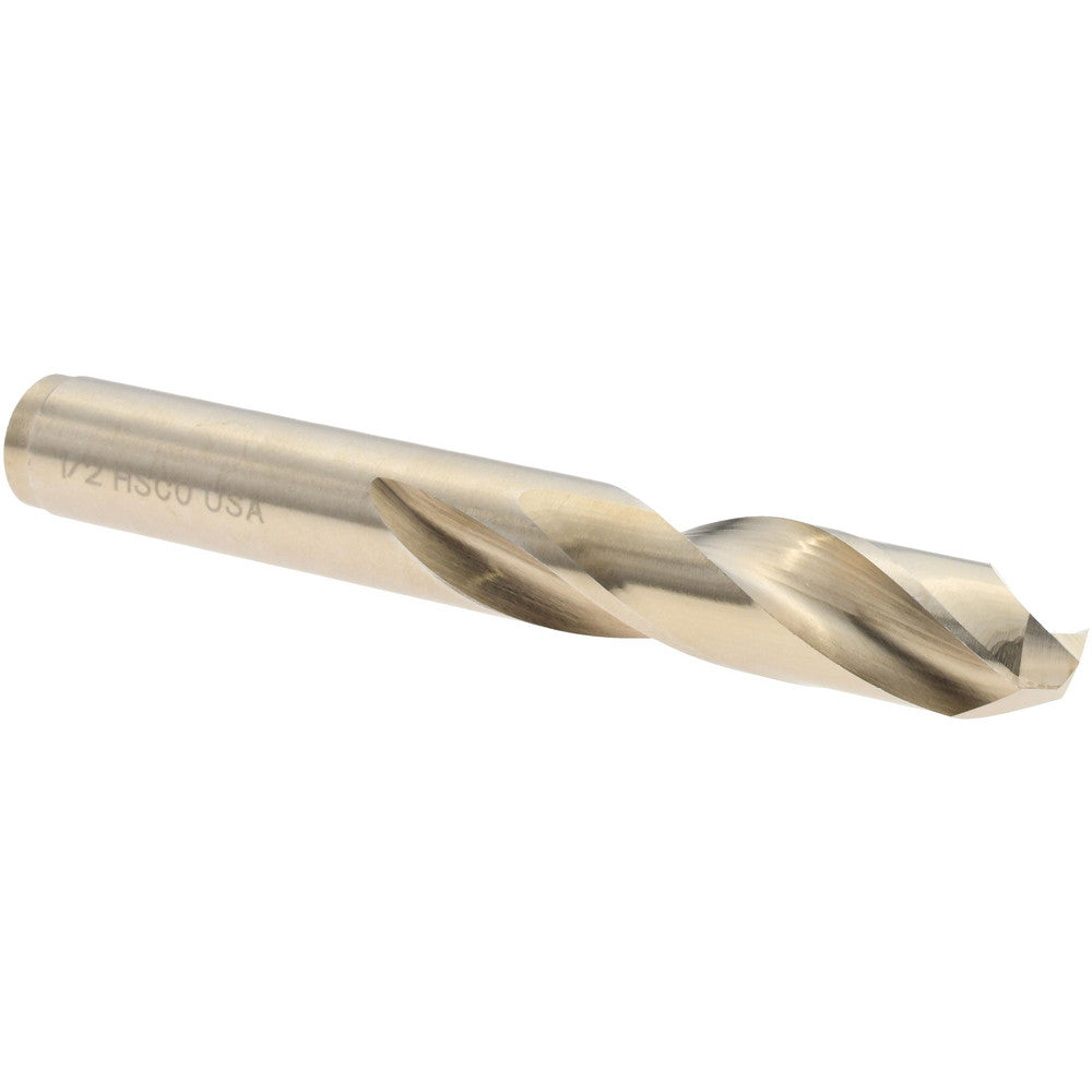 Titan USA CD32532 Screw Machine Length Drill Bit 1/2" Dia, 135 deg Point, Cobalt