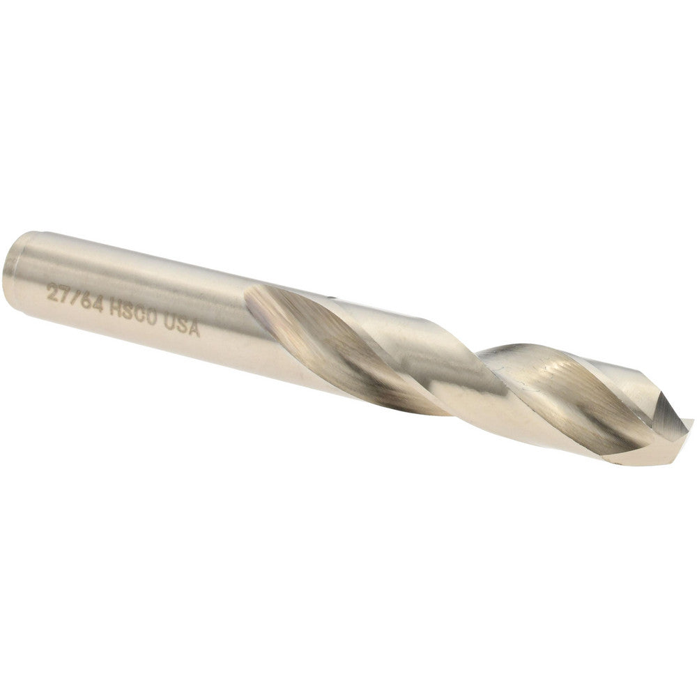 Titan USA CD32527 Screw Machine Length Drill Bit 27/64" (0.4219) Dia, 135 deg, Cobalt