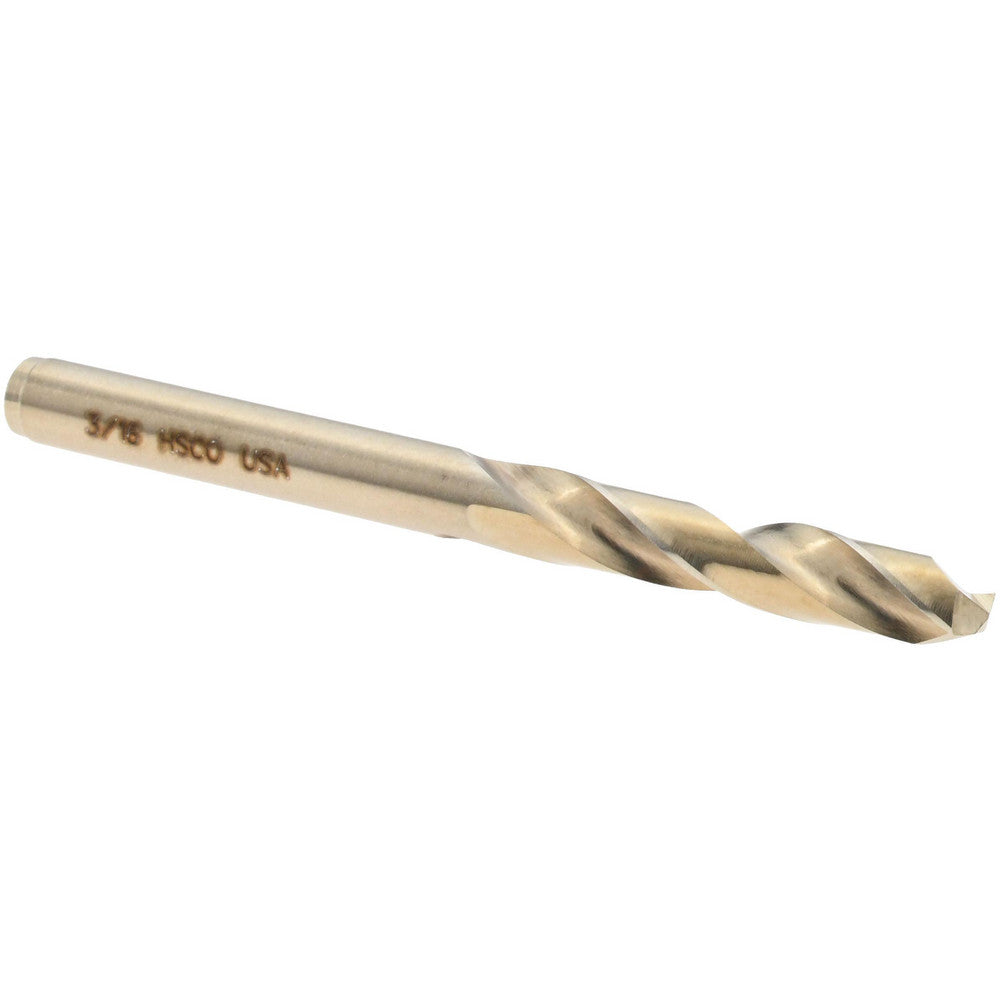 Titan USA CD32512 Screw Machine Length Drill Bit 3/16" Dia, 135 deg Point, Cobalt
