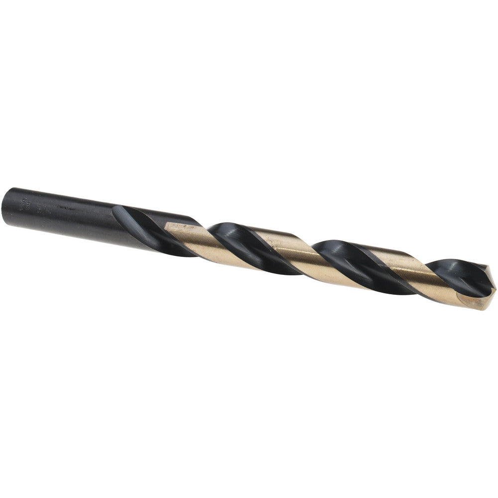 Titan USA CD44528 Jobber Drill 7/16" Dia, 135 deg Point, High Speed Steel