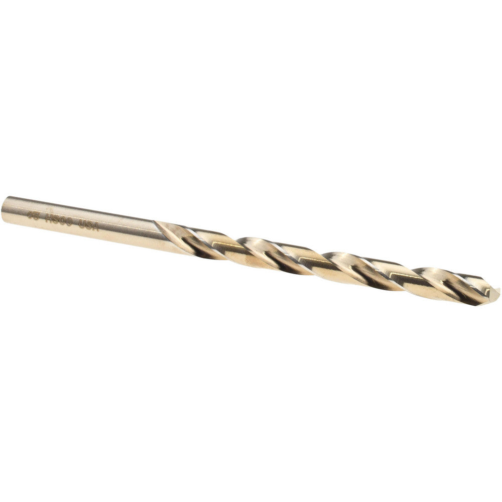 Titan USA CD50203 Jobber Length Drill Bit #3 (0.2130) Dia, 135 deg, Cobalt