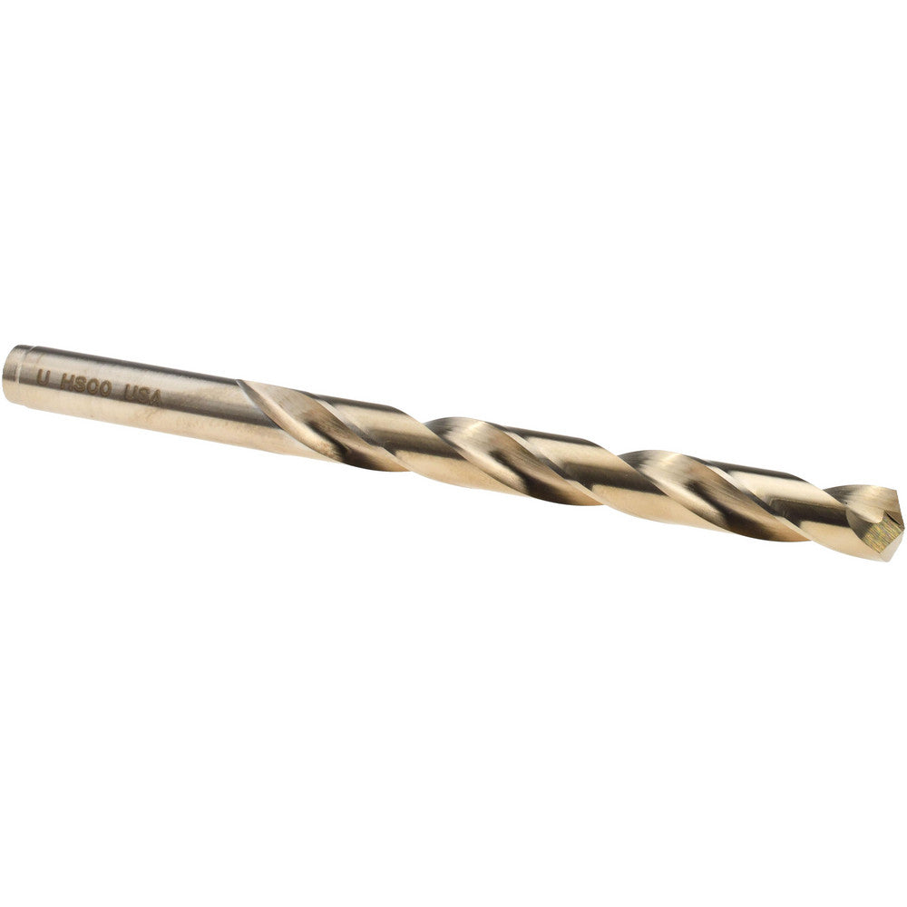 Titan USA CD50321 Jobber Drill Letter U, 135 deg Point, Cobalt