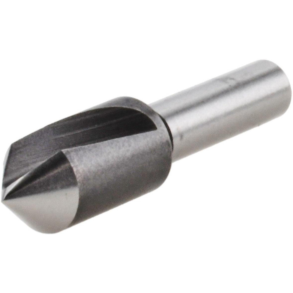 Titan USA CD51015 Countersink 3/8" Head Dia, 82.00 deg Included Angle, 1 Flute, High-Speed Steel, Right Hand Cut