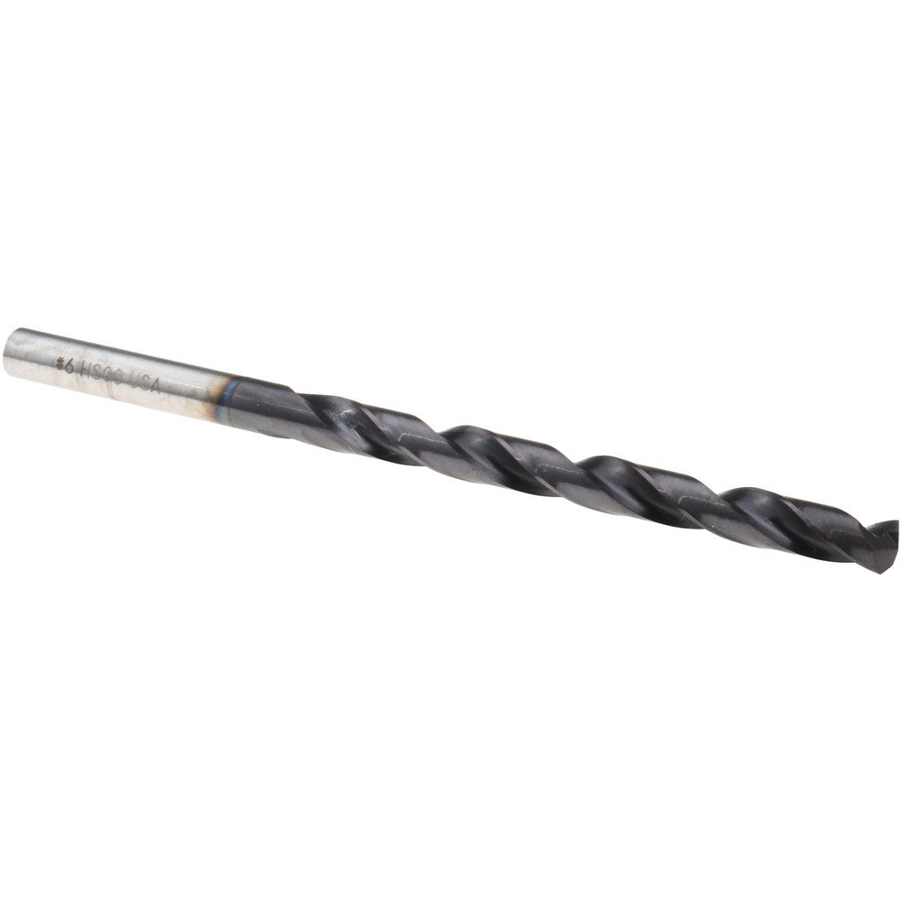 Titan USA CD60806 Jobber Length Drill Bit #6 (0.2040) Dia, 135 deg, Cobalt