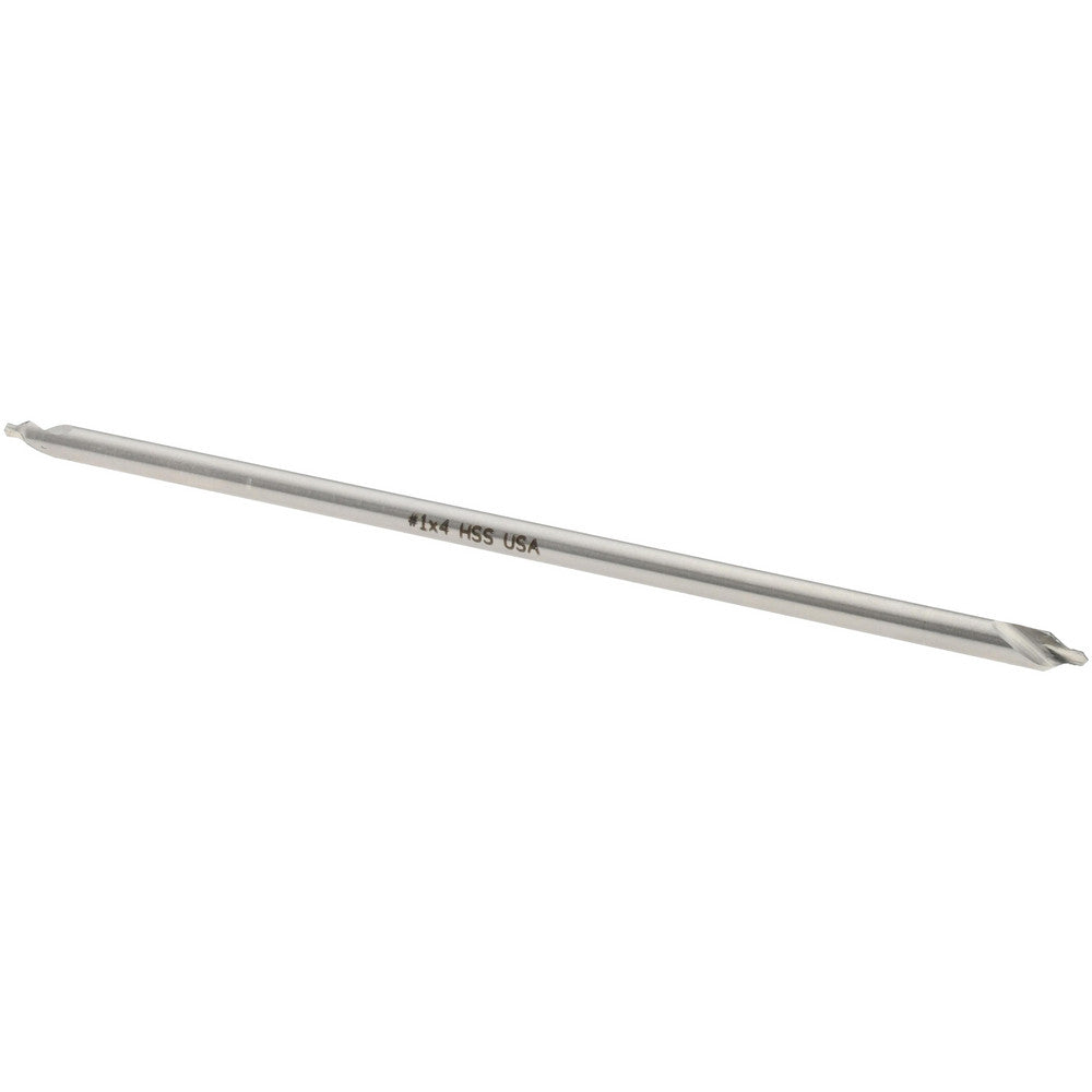 Titan USA CS50014 Combo Drill & Countersink #1, 1/8" Body Dia, 118°, High Speed Steel