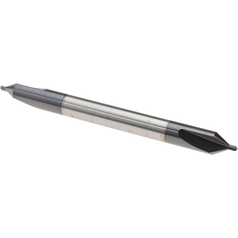 Titan USA CS36010 Combo Drill & Countersink #0, 1/8" Body Dia, 118°, Solid Carbide