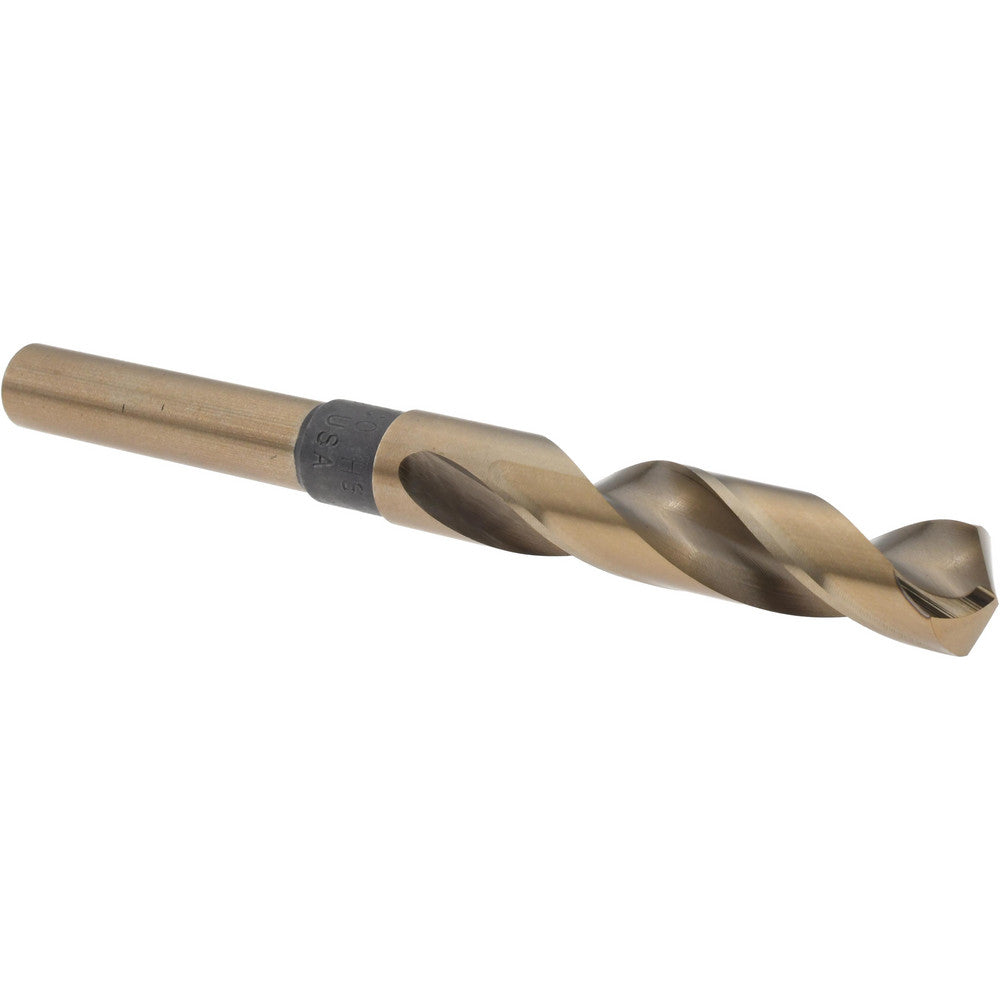 Titan USA SD93640 Reduced Shank Drill Bit 5/8'' Dia, 1/2'' Shank Dia, 135 °, Cobalt