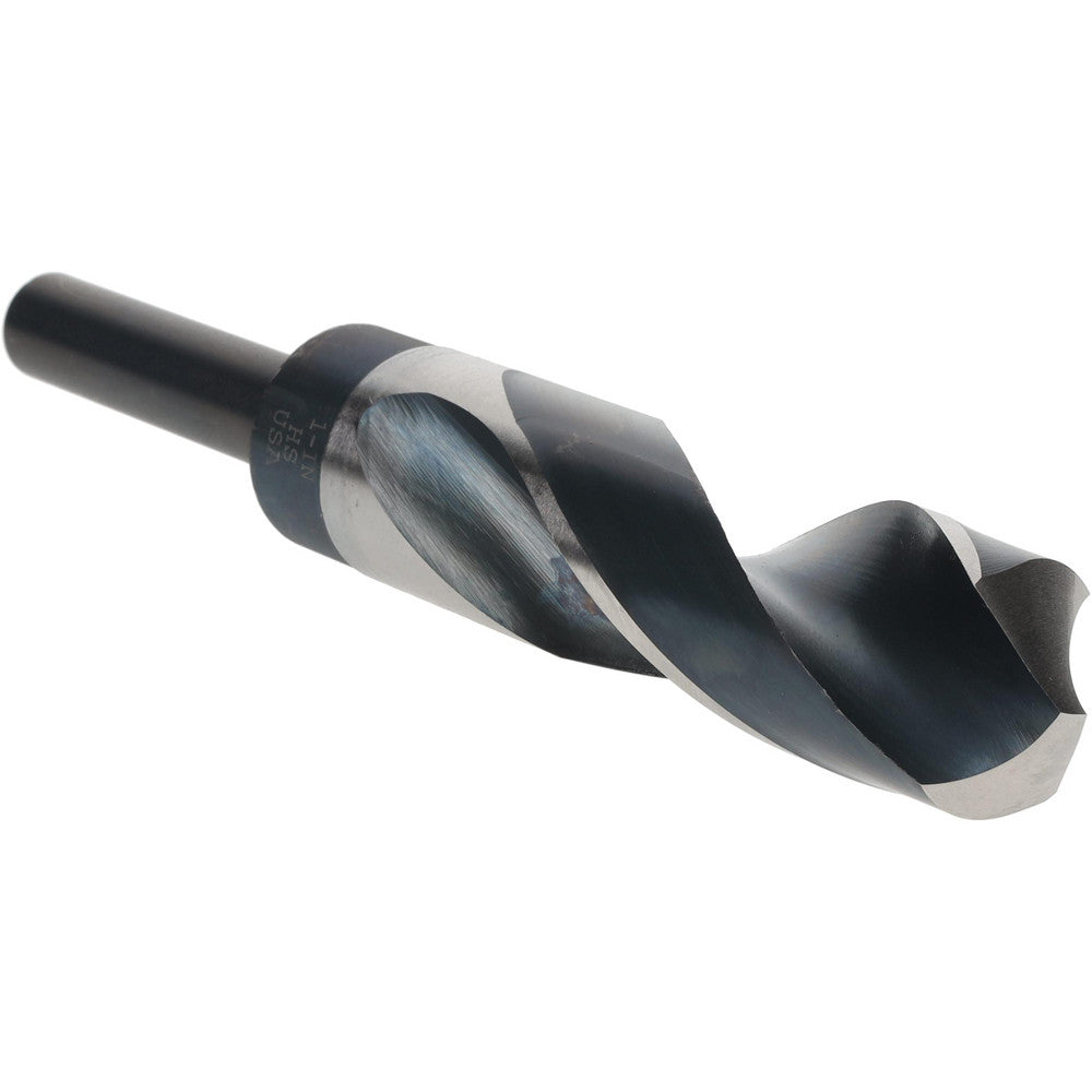 Titan USA SD91464 Reduced Shank Drill Bit 1'' Dia, 1/2'' Shank Dia, 118 °, High Speed Steel