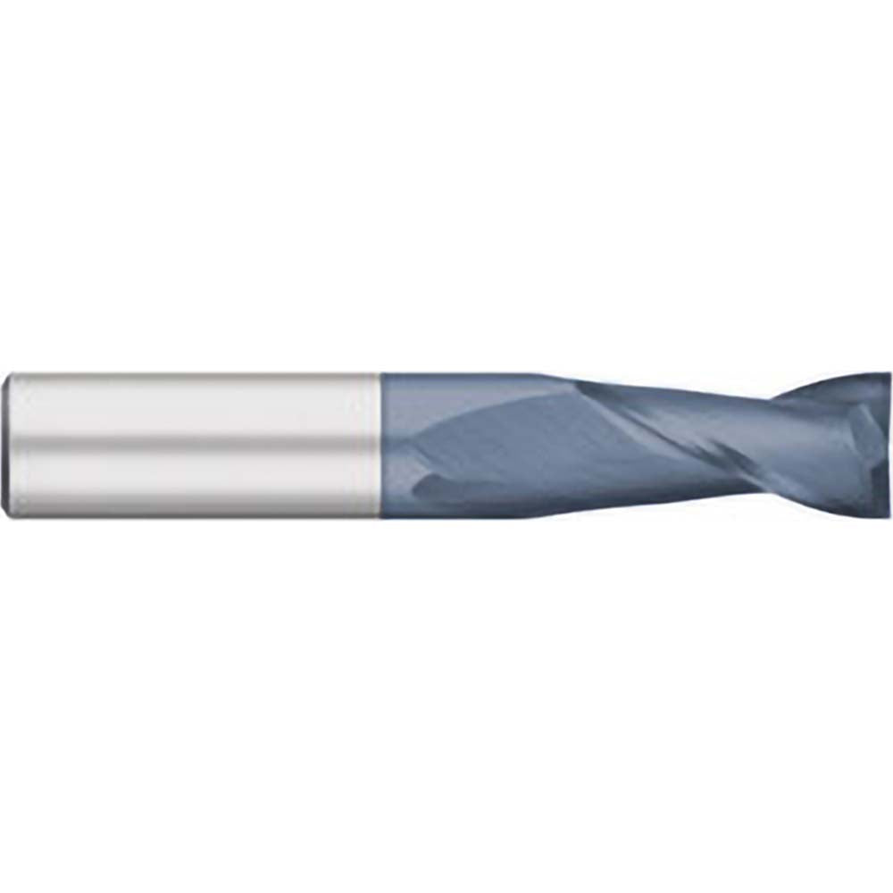 Titan USA TC10104 Square End Mill  0.0625" Dia, 0.25" LOC, 0.125" Shank Dia, 1.5" OAL, 2 Flutes, Solid Carbide