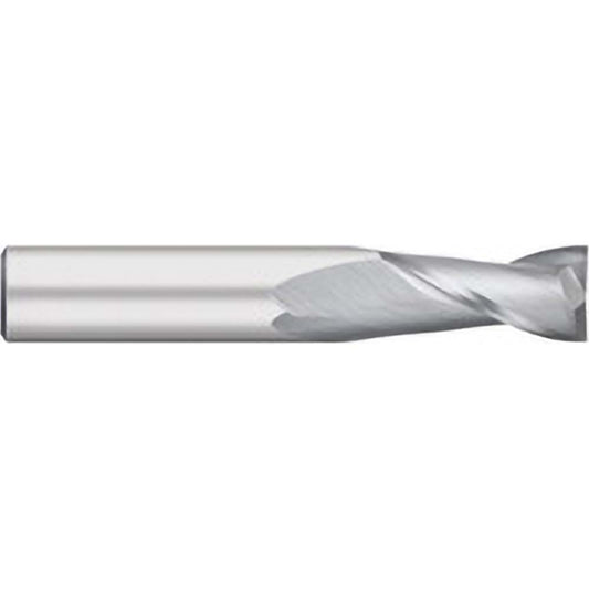Titan USA TC10024 Square End Mill 3/8'' Dia, 1'' LOC, 3/8'' Shank Dia, 2-1/2'' OAL, 2 Flutes, Solid Carbide