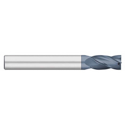 Titan USA TC15616 Square End Mill  0.2500" Dia, 1.125" LOC, 0.25" Shank Dia, 3" OAL, 4 Flutes, Solid Carbide