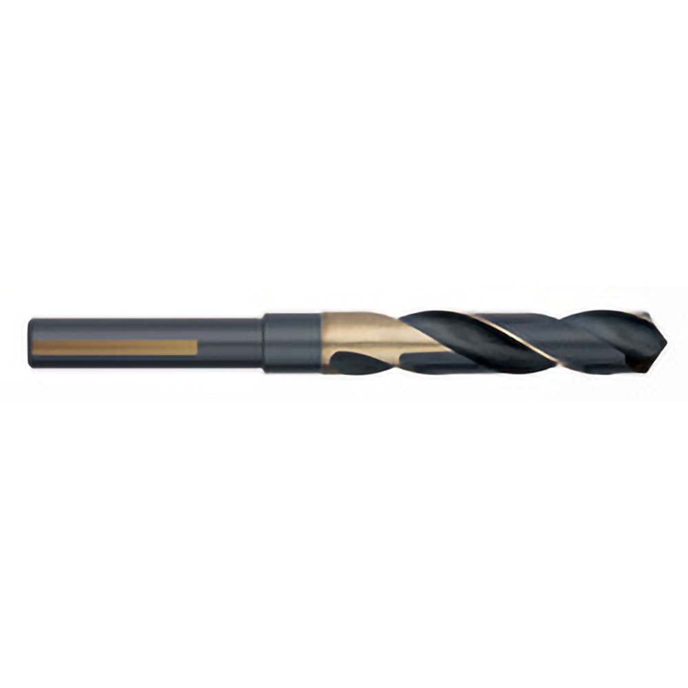 Titan USA SD94763 Reduced Shank Drill Bit 63/64'' Dia, 1/2'' Shank Dia, 118 °, High Speed Steel