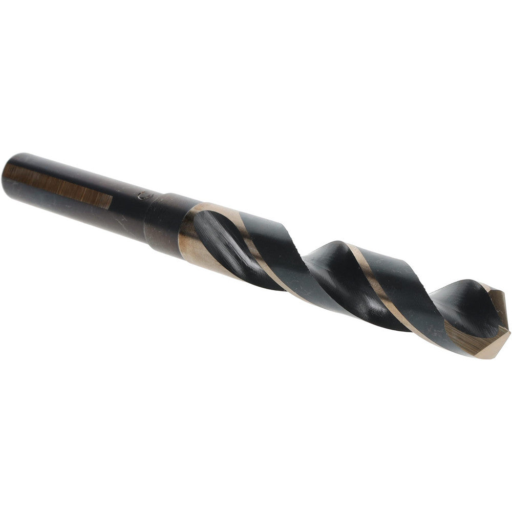 Titan USA SD94738 Reduced Shank Drill Bit 19/32'' Dia, 1/2'' Shank Dia, 118 °, High Speed Steel