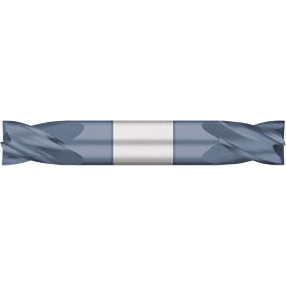Titan USA TC14916 Square End Mill 1/4'' Dia, 1/2'' LOC, 1/4'' Shank Dia, 2-1/2'' OAL, 4 Flutes, Solid Carbide