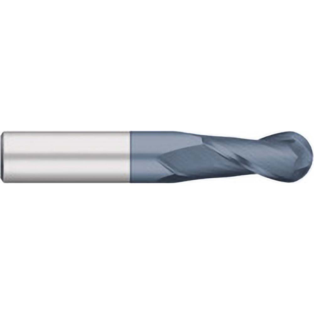 Titan USA TC11104 Ball End Mill 1/16" Dia, 1/4" LOC, 2 Flute, Solid Carbide