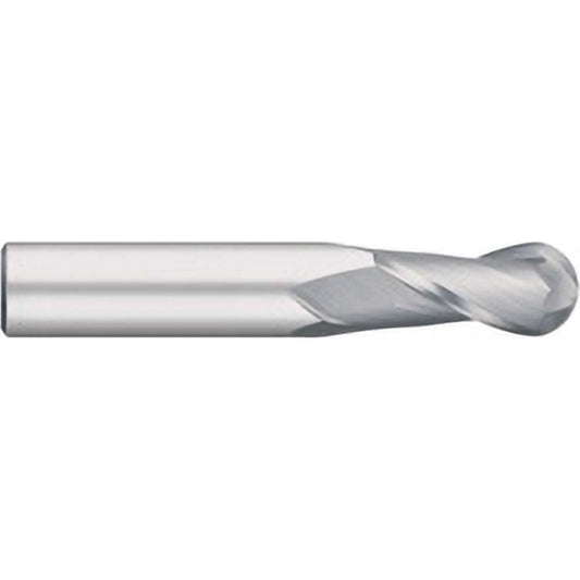 Titan USA TC11016 Ball End Mill 1/4" Dia, 3/4" LOC, 2 Flute, Solid Carbide