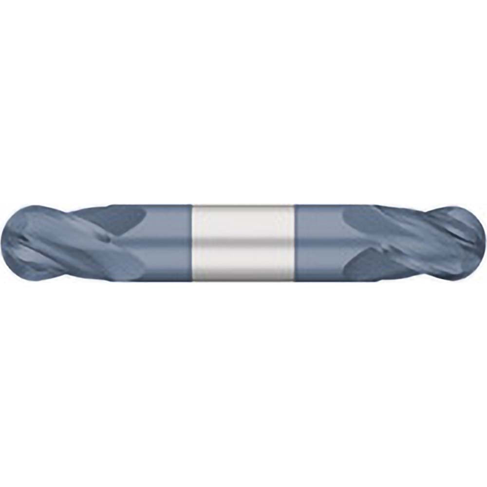 Titan USA TC14704 Ball End Mill 0.0625" Dia, 0.125" LOC, 4 Flute, Solid Carbide