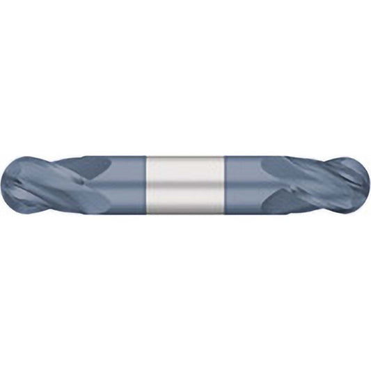 Titan USA TC14704 Ball End Mill 0.0625" Dia, 0.125" LOC, 4 Flute, Solid Carbide