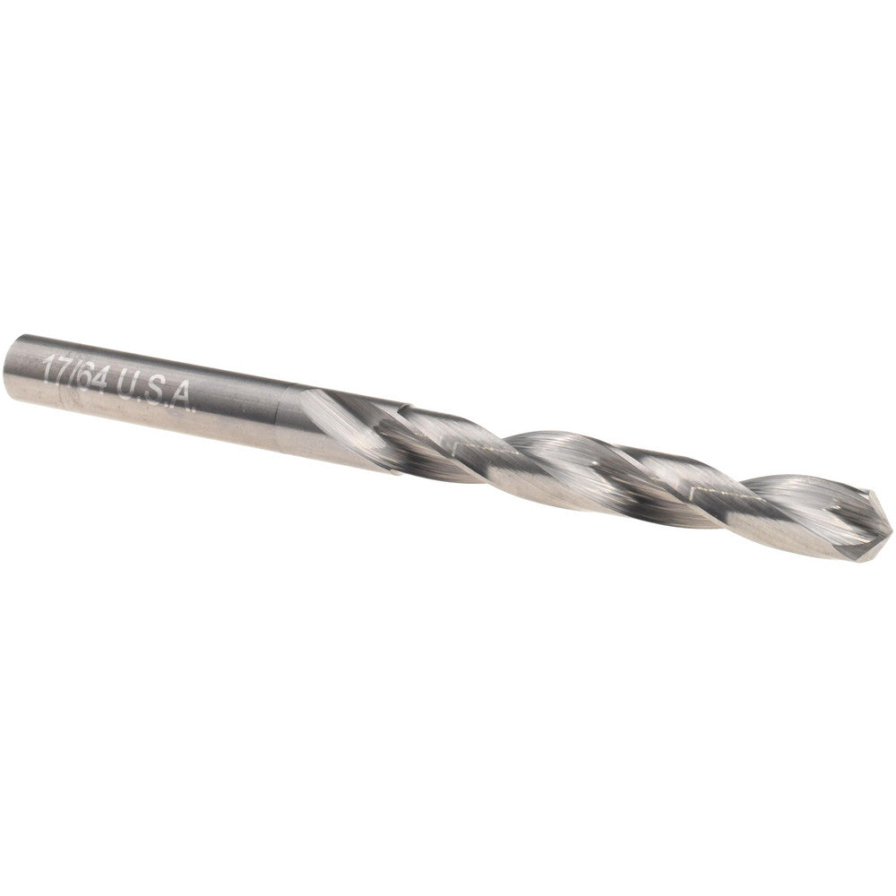 Titan USA TC19017 Jobber Length Drill Bit 17/64" (0.2656) Dia, 118 deg, Solid Carbide