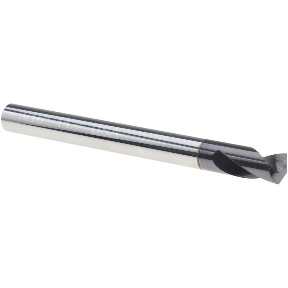 Titan USA TC28912 Spotting Drill 3/16" Dia, 142 &deg Point, 2" OAL, Solid Carbide