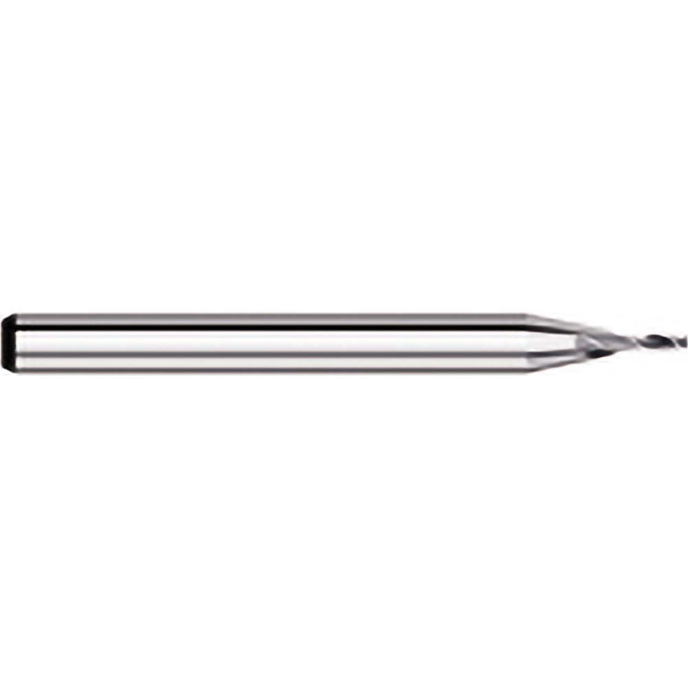 Titan USA TC56041 Square End Mill  0.0410" Dia, 0.123" LOC, 0.125" Shank Dia, 1.5" OAL, 2 Flutes, Solid Carbide