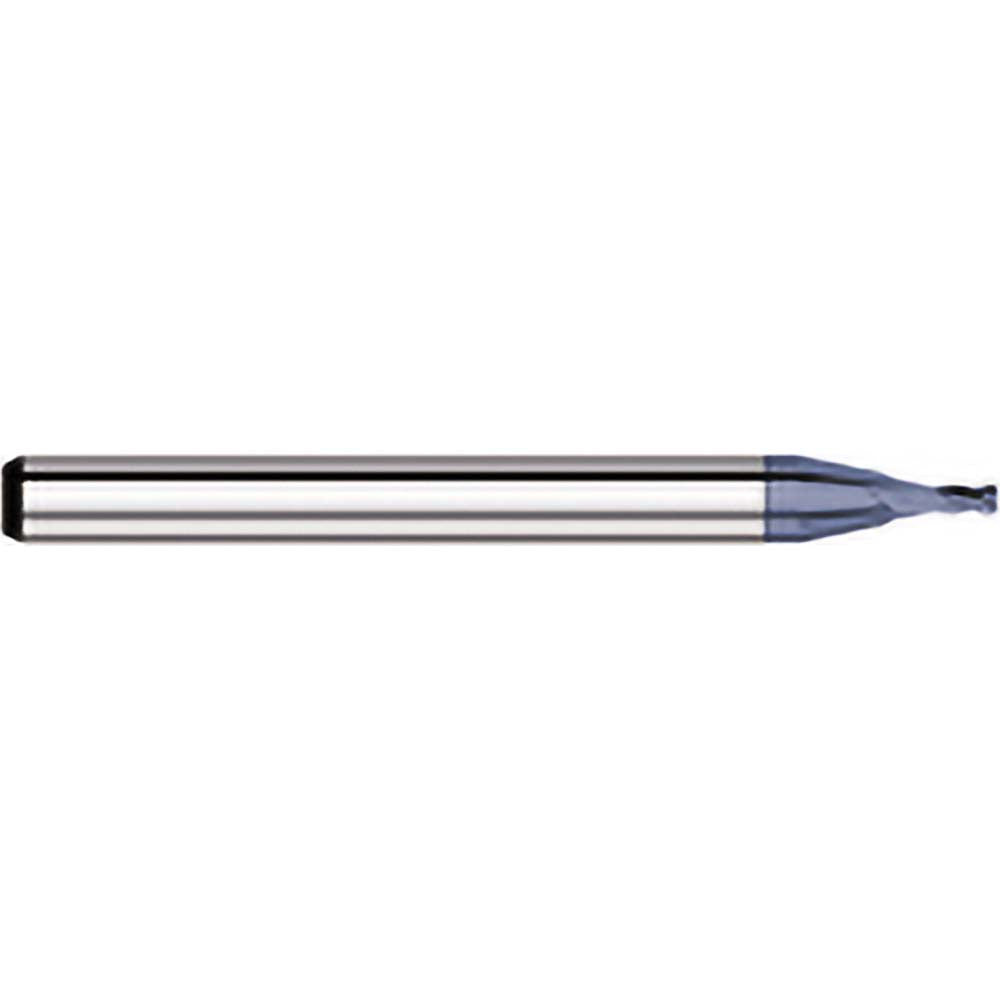 Titan USA TC54262 Square End Mill  0.0625" Dia, 0.093" LOC, 0.125" Shank Dia, 1.5" OAL, 4 Flutes, Solid Carbide