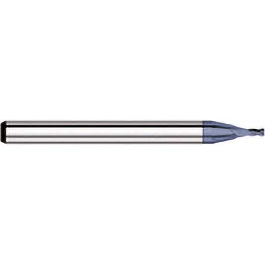 Titan USA TC54262 Square End Mill  0.0625" Dia, 0.093" LOC, 0.125" Shank Dia, 1.5" OAL, 4 Flutes, Solid Carbide