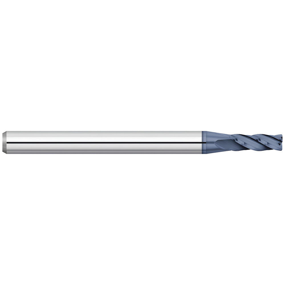 Titan USA TC50884 Corner Radius End Mill 5/64" Dia, 15/64" LOC, 0.0150" Radius, 4 Flute, Solid Carbide