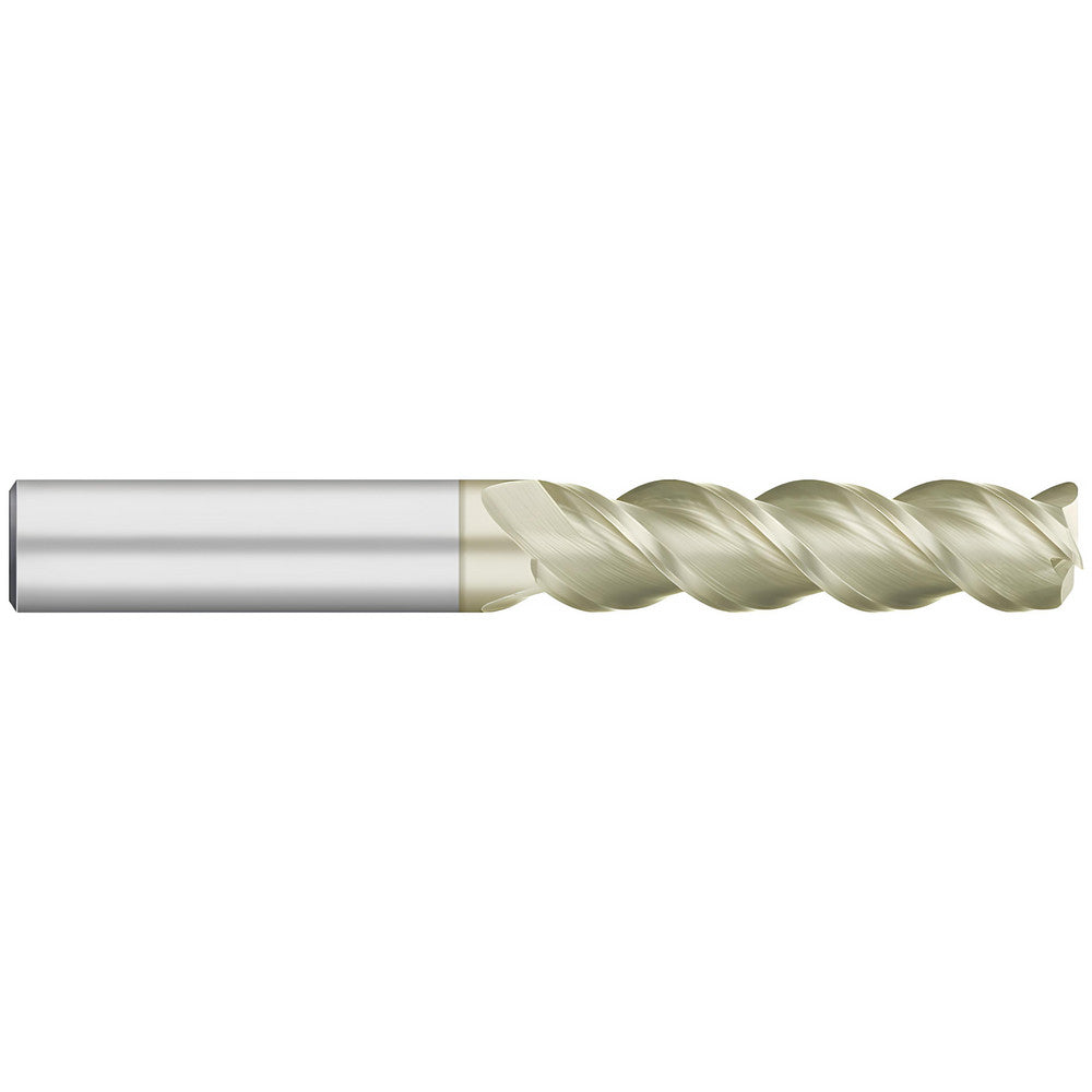 Titan USA TC66524 Corner Radius End Mill 3/8" Dia, 1-1/2" LOC, 0.0200" Radius, 3 Flute, Solid Carbide