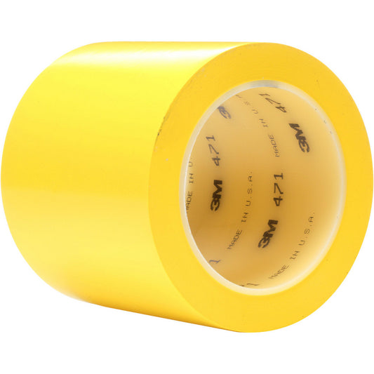 3M 7000047471 Floor & Aisle Marking Tape 4" Wide, 108' Long, Vinyl