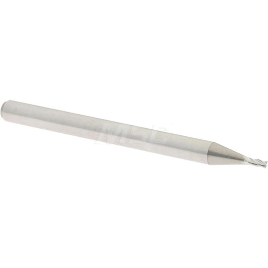 Accupro 07336712 Square End Mill 0.0394'' Dia, 0.0787'' LOC, 4 Flutes, Solid Carbide