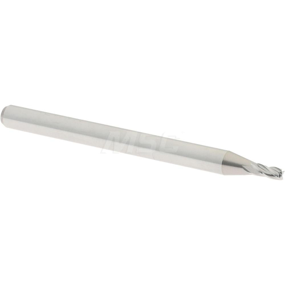 Accupro 07336720 Square End Mill 0.0591'' Dia, 0.1181'' LOC, 4 Flutes, Solid Carbide