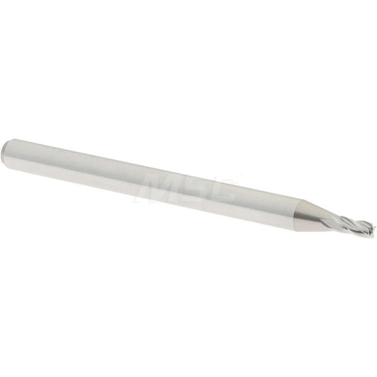 Accupro 07336720 Square End Mill 0.0591'' Dia, 0.1181'' LOC, 4 Flutes, Solid Carbide