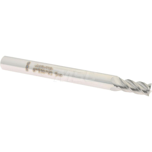 Accupro 07336795 Square End Mill 0.1969'' Dia, 0.3937'' LOC, 4 Flutes, Solid Carbide