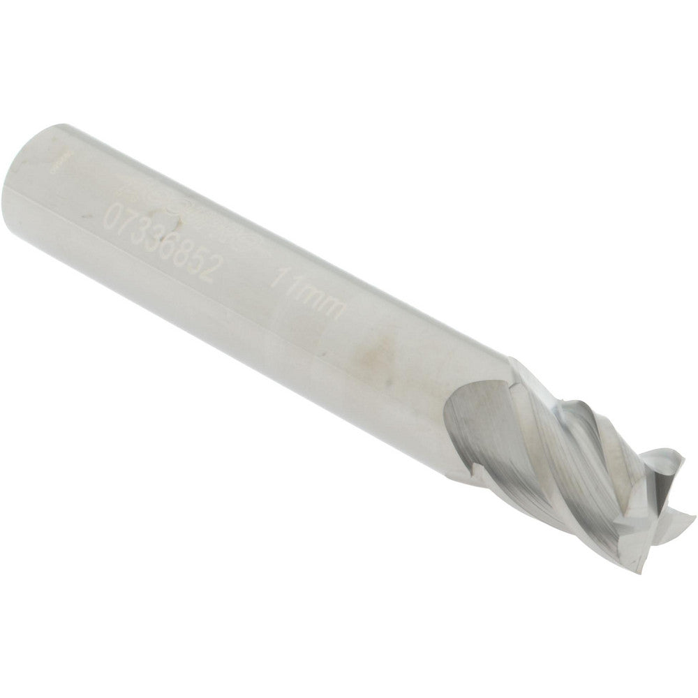 Accupro 07336852 Square End Mill 0.4331'' Dia, 0.5512'' LOC, 4 Flutes, Solid Carbide