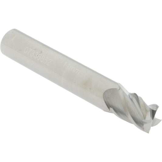 Accupro 07336852 Square End Mill 0.4331'' Dia, 0.5512'' LOC, 4 Flutes, Solid Carbide
