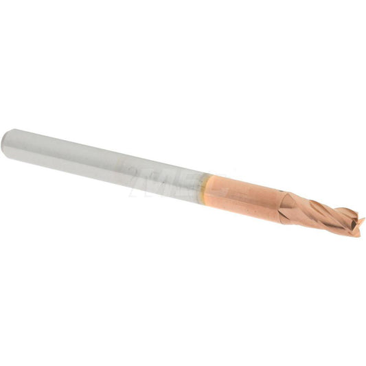 Accupro 07336902 Square End Mill 0.0984'' Dia, 0.1969'' LOC, 4 Flutes, Solid Carbide