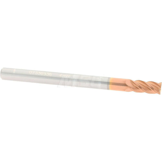 Accupro 07336936 Square End Mill 0.1575'' Dia, 0.315'' LOC, 4 Flutes, Solid Carbide